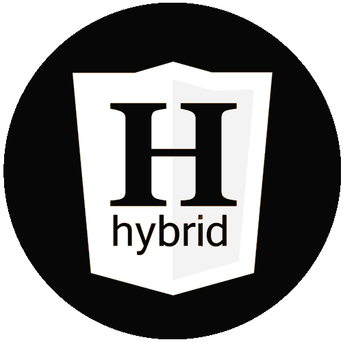 hybrid logo Mobile App Development Company India